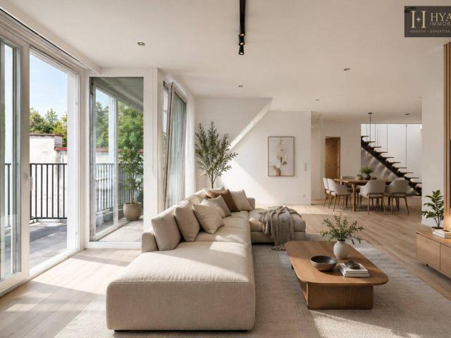 Urban wohnen, überraschend ruhig leben – stilvoll sanierter Altbau mit Lift, Freiflächen und moderner Energietechnik