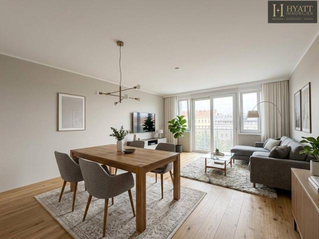 Urban wohnen, überraschend ruhig leben – stilvoll sanierter Altbau mit Lift, Freiflächen und moderner Energietechnik