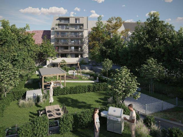 Lichtdurchflutete 3 Zimmer Wohnung mit großem Balkon in Wels Erstbezug!