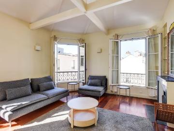 Urban Charm with Rooftop Elegance Paris, Paris Amsterdam Apartments for Rent