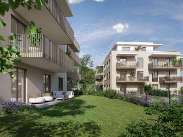 Urban & Grün: Exklusive Neubauwohnung mit 2 Zimmern und Balkon