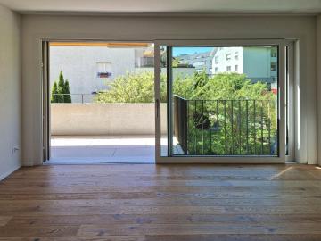 Urban leben, entspannt wohnen: moderne 3.5 Zimmer Eigentumswohnung im 1. OG