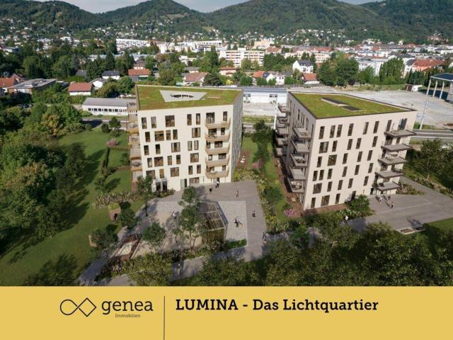 Urban leben mit viel Grün – Reininghaus erleben | LUMINA | Erstbezug