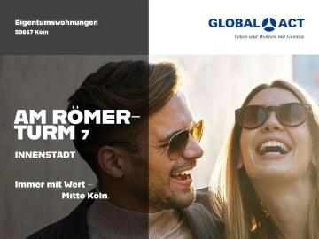 Urban Living am Römerturm – charmante 2 Zimmer Wohnung! WE1