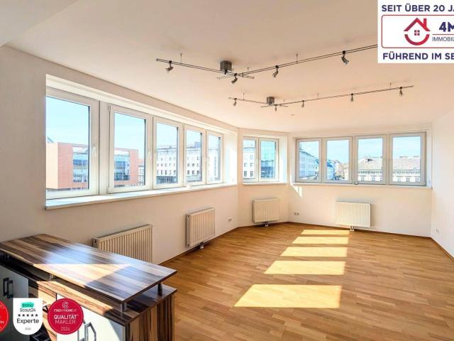 ✨ Großzügige 4 Zimmer Wohnung mit Weitblick bis zum Kahlenberg direkt bei Burggasse/Stadthalle