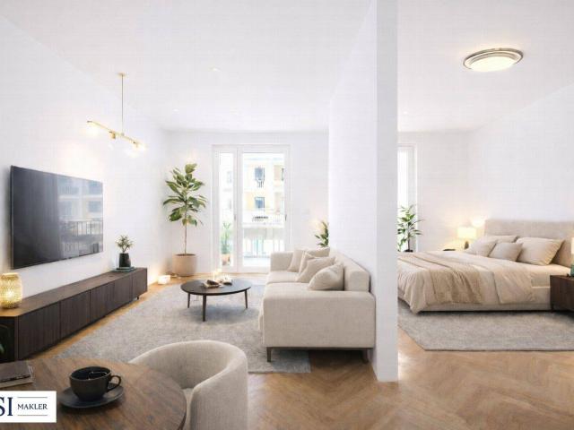Urban & modern: 1,5 Zimmer Wohnung mit Balkon und viel Sonne