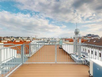 Marxergasse, KG Landstraße, Wien - Terrasse