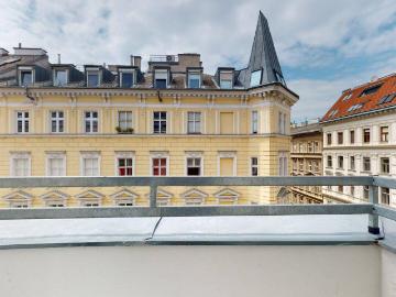 Marxergasse, KG Landstraße, Wien - Balkon