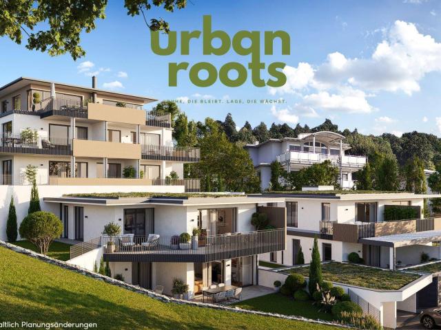 URBAN ROOTS am Kreuzbergl – Luxusdomizil: 5 Zimmer Gartenwohnung mit Masterbedroom und zwei weiteren Bädern – mit eindrucksvoller Fernsicht!