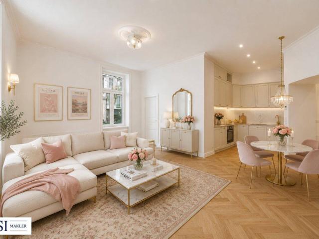 Urban & stilvoll: 2 Zimmer Altbau Erstbezug in der Löwenherzgasse