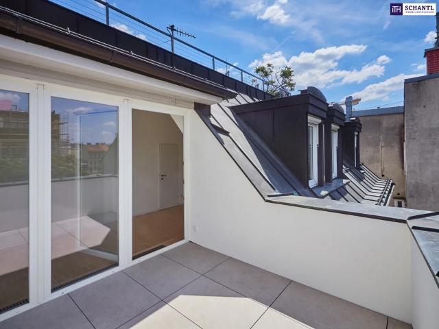 Urbaner Lifestyle! Ganz oben / Mehr Licht / Mehr Leben in Toplage des 5.Bezirks! Sonnige 3 Zimmer + Riesiges Kellerabteil mit ca. 21m² + Beste Infrastruktur und Anbindung! Schnell sein!
