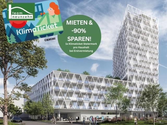 Urbaner Wohntraum über den Dächern von Graz – Sichern Sie sich Ihre Erstbezugswohnung mit Weitblick