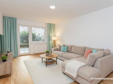 Urbaner Wohntraum mit eigenem Garten im 7. Bezirk! Komplett sanierte 3 Zimmer Eigentumswohnung provisionsfrei zu verkaufen!