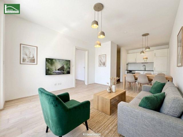 Urbaner Wohnkomfort in der Waagner Biro Straße – Moderne 2 Zimmer Wohnung mit Balkon