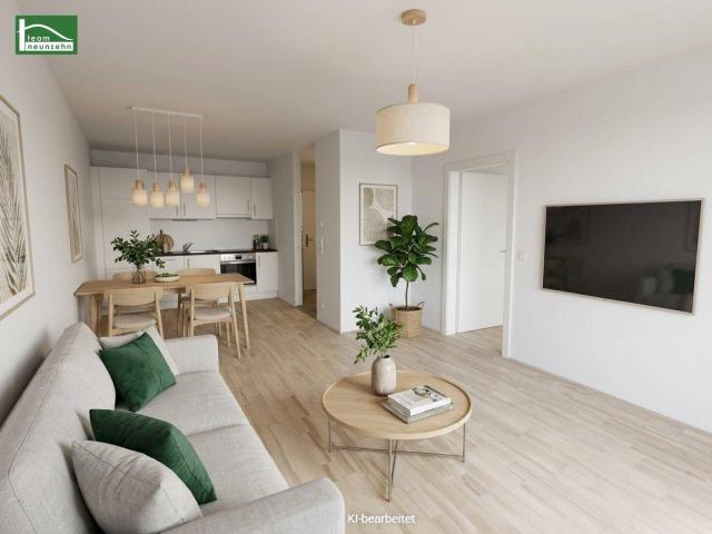 Urbaner Wohnkomfort in der Waagner Biro Straße – Moderne 2 Zimmer Wohnung mit Balkon
