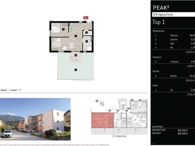 Urbaner 2 Zimmer Gartentraum