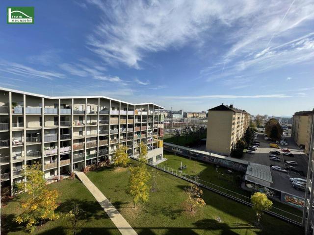 Urbanes Lebensgefühl trifft Wohnkomfort – 2 Zimmer Wohnung mit Balkon in der Smart City Graz