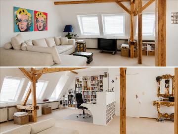 Urbanes Loft Juwel über den Dächern von Eppendorf