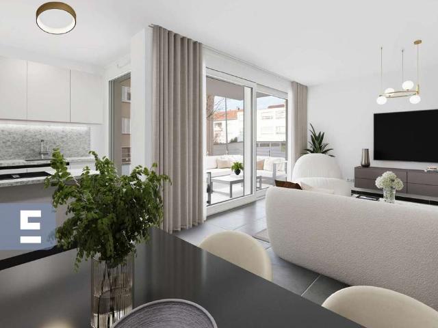 Urbanes Wohnen: 2 Zimmer Neubauwohnung in zentraler Lage