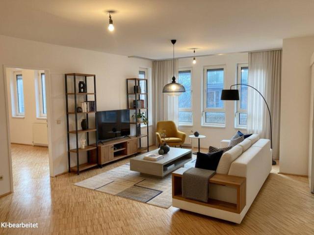 Urbanes Wohnen in Ruhelage – Stilvolle 2 Zimmer Wohnung mit Innenhofgarten