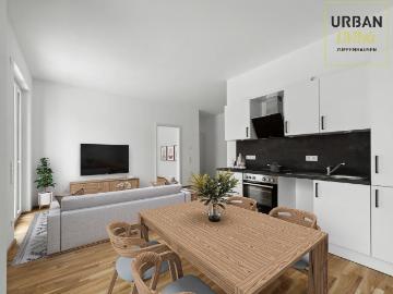 Urbanes Wohnen mit Erholungswert 3 Zimmer Wohnung mit Terrasse