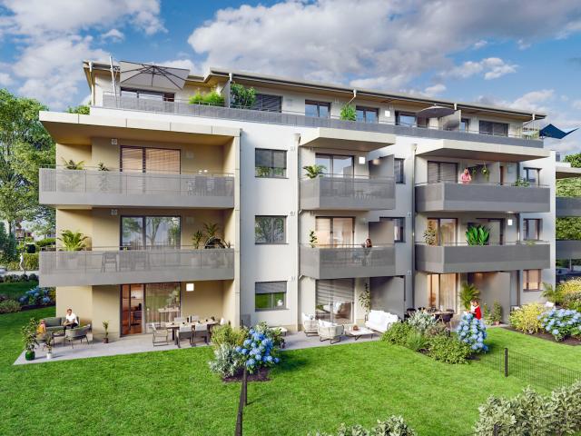 Urbanes Wohnen mit Freiraum: Stylische 3 Zimmer Wohnung mit XXL Balkon