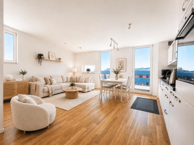 Urbanes Wohnen mit Skylineblick – modernes Wohnen am Frankfurter Riedberg