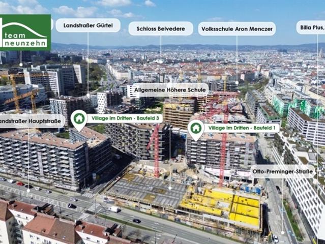 Urbanes Wohnen mit Parkblick Moderne 2 Zimmer Wohnung im Palais Rosé
