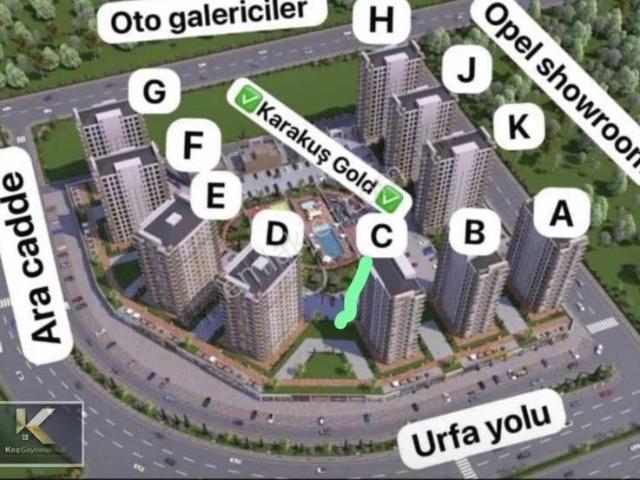 Urfa Yoluna Sıfır Satılık 2+1 Yatırımlık Fırsat Daire
