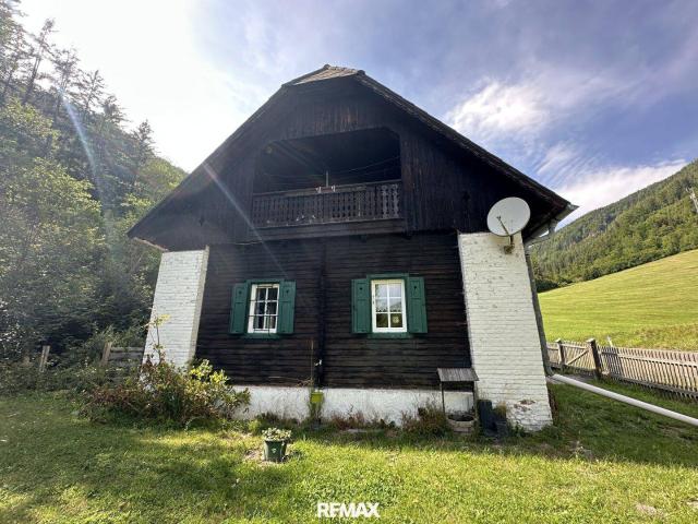 Uriges Haus aus 1920 mit viel Potenzial – Naturidylle in Au bei Turnau
