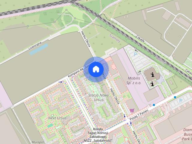Ursus klimatyczne 2 pokoje + m. postojowe, 15 minut do Centrum