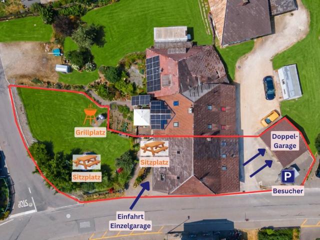 Ursenbach | 11 Minuten bis nach Langenthal | Grosses, renoviertes Haus mit Baulandreserve und sehr vielen Nutzungsmöglichkeiten