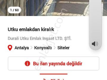 Utku Emlakdan Kiralık