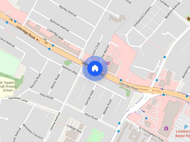 Uxbridge Road, Hayes, Hillingdon
