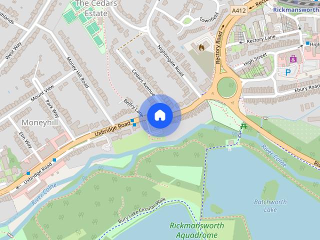 Uxbridge Road, Rickmondsworth, Middlesex