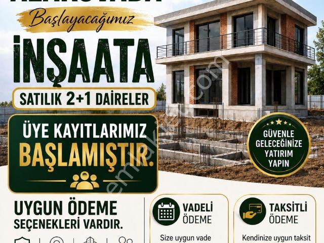 2028`de Teslim Alakovada Satılık Daireler 2+1