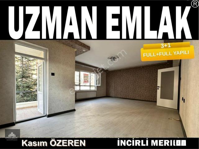 Uzman Emlak' 19 Mayıs Mh Özgürlük Caddesinde Orta Katta Full Yapılı 3+1 Daire