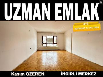 Uzman Emlak Ofisinden İncirli Mh.de Katta Bağımsız Isı Yalıtımlı 3+1 Daire