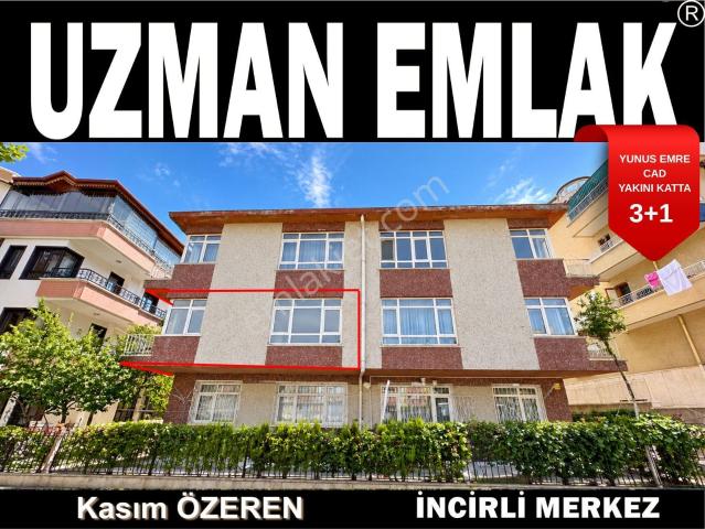 Uzman Emlak Ofisinden İncirli Mh.de Katta Merkezi Konumda Y.emre Cad Yakını Ön Cephe 3+1 Daire