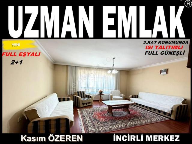 Uzman Emlak'dan Gata Ve Etlik Şehir Hast.yakını3.kat Konumunda Isı Yalıtımlı Full Eşyalı 3+1 Daire
