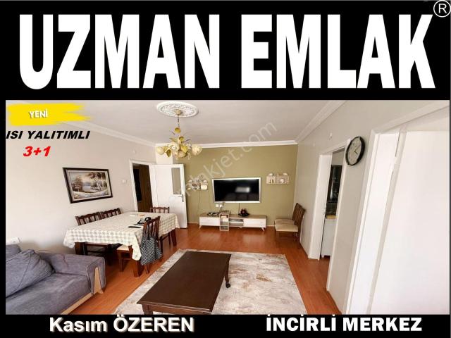 Uzman Emlak'dan İncirli Mh'de Cadde Yakını Ara Katta Isı Yalıtımlı 3+1 Daire