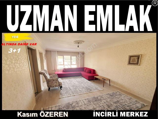 Uzman Emlak'dan Refik Saydam Cadde Üzerinde Kot 1'de Altında Daire Var Çift Balkonlu 3+1 Daire