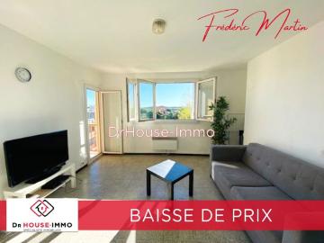 Uzès à pieds, appartement de 65 m² avec trois chambres, terrasse et cave