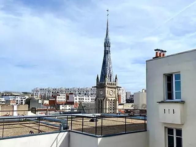 Vanves 92170 Achat / Vente appartement 2 pièces t2 au dernier étage cave
