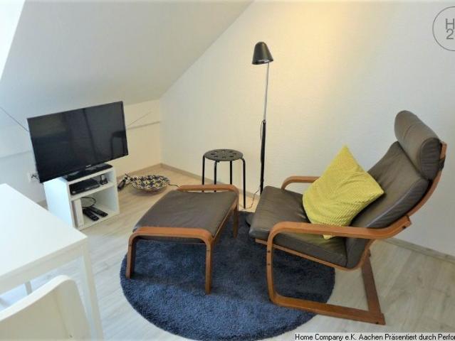 Vaalserquartier, Nähe Klinikum: Möbl. 1 Zi Apartm. mit Empore