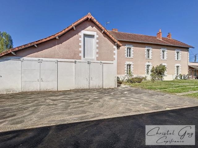 Vaas 72500 Propriété de Charme 1910 de 175 m² + Maison d'amis, 7 Pièces, Terrain de 1260 m², Idéale Résidence Principale ou Secondaire