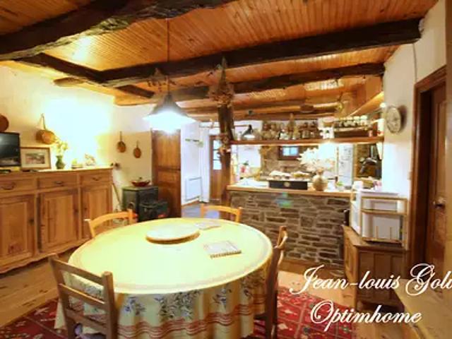 Vabres l'Abbaye 12400 Achat / Vente maison 6 pièces t6 jardin terrasse