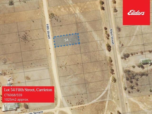 VACANT BLOCK FOR AUCTION Under Section 184 of the Local Government Act 1999 Allotment 54