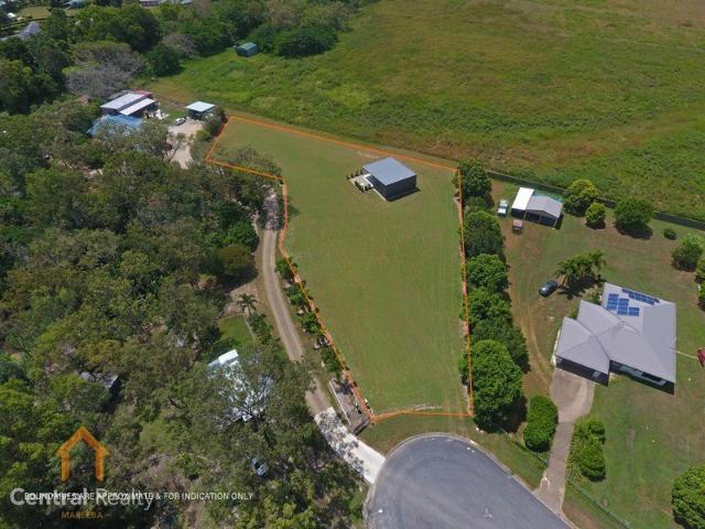 VACANT LAND WITH SHED