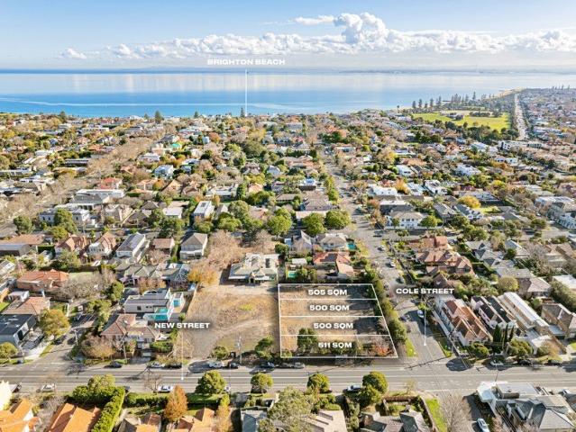 Vacant land in the heart of Brighton, ready to build/fully serviced